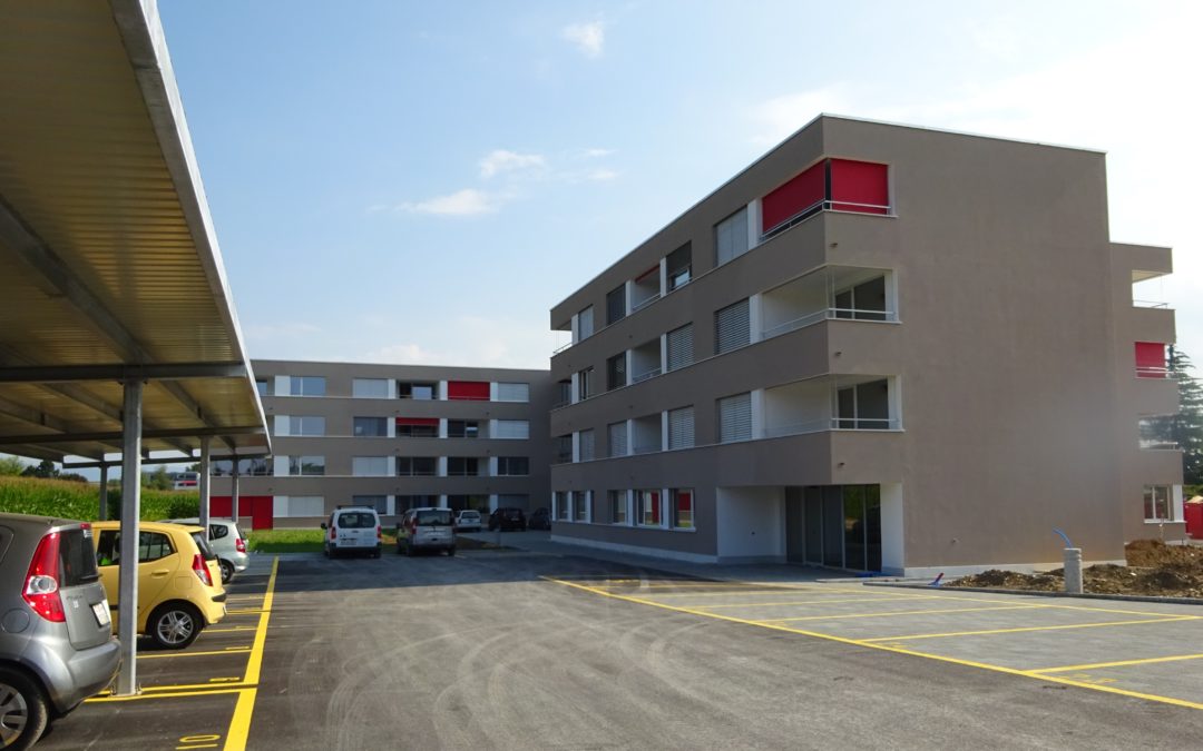 COSSONAY – LES PREMIERS LOCATAIRES ONT EMMÉNAGÉ…